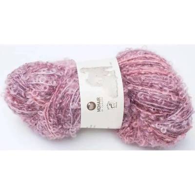 Mohair by Canard Bouclé Mohair Růžový mix 1038LE