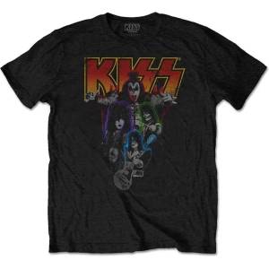 Kiss Neon Band Black L Риза (KISSTS06MB03)
