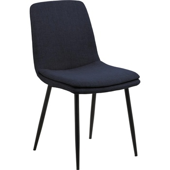 Actona Тъмносин трапезен стол Becca - Actona (0000109255)