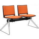 Alba multisedák plastový Filo, dvousedák, čalouněný