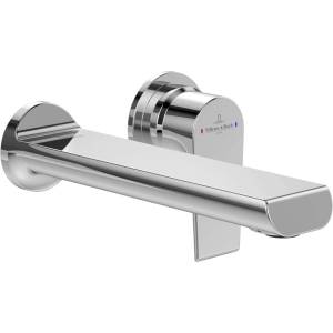 Villeroy & Boch Liberty - Скрита смесителна батерия за умивалник, монтаж с 2 отвора, с корпус, хром TVW10700800061 (TVW10700800061)
