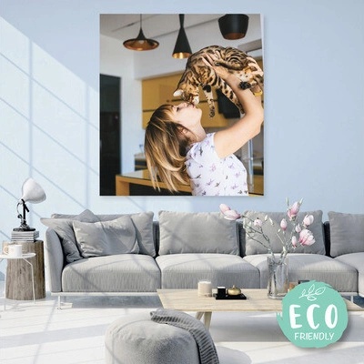 Fotoobraz na plátno z vlastnej fotografie 90 x 100 cm