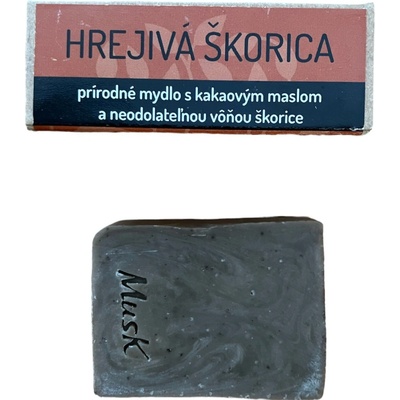 MusK přírodní mýdlo Hřejivá skořice 100 g