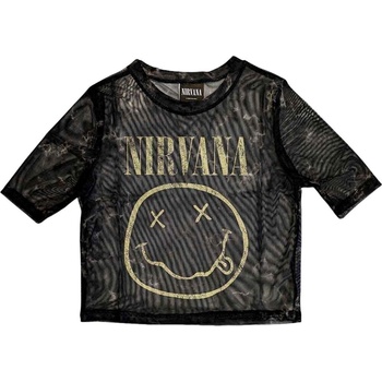 Nirvana Риза Yellow Happy Face Ladies Black XL (NIRVMCT81LB04)