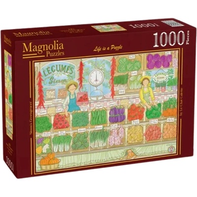 Magnolia Пъзел Magnolia от 1000 части - Магазинче за плодове и зеленчуци (3484)