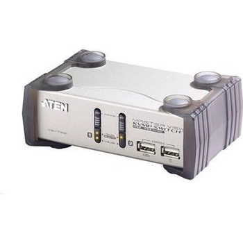 Aten CS-1732 2-port KVMP USB+PS/2, USB hub, audio, 1,2m