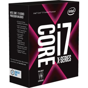 Intel Core i7-7820X 8-Core 3.6GHz LGA2066 Box without fan and heatsink