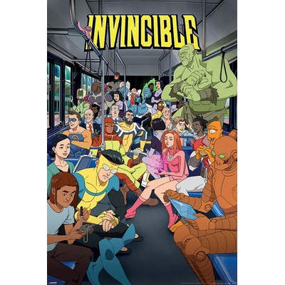 Plagát, Obraz - Invincible - Key Art, 61 × 91.5 cm