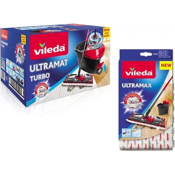 Vileda Easy Wring Ultramat Mop a kbelík plochý + náhrada