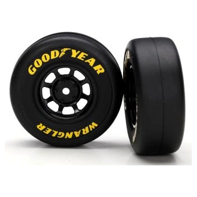 Traxxas колело 1.9", джанта 8-спицова черна, гума Goodyear Wrangler (2)