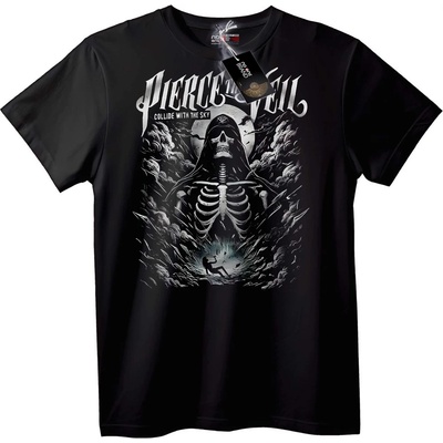 NOONEBRAND Тениска Pierce the Veil Сблъсък в небето - XXS, Black