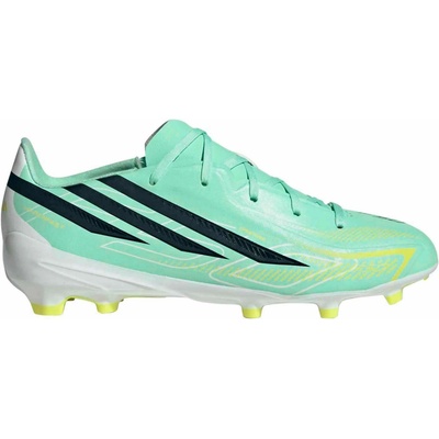 adidas F50 HYPERFAST LEAGUE FG J Svetlo zelená Čierna Žltá Biel