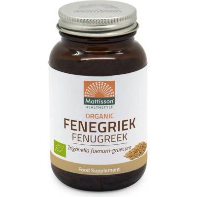 Mattisson Healthstyle Ogranic Fenugreek, 120 капсули, Mattisson Healthstyle (MT2012)