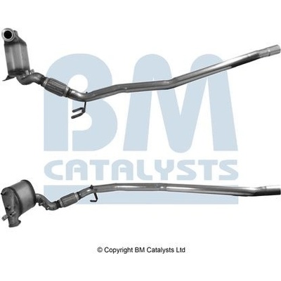 Filtr sazových částic, výfukový systém BM CATALYSTS BM11152