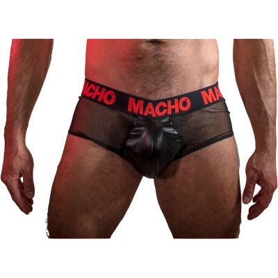 Macho underwear Мъжки Слип macho mx24rn Черно/Червено