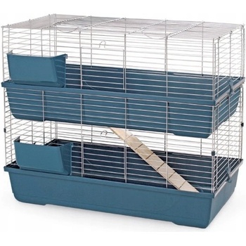 Kerbl Klec MAXI BALDO TWIN pro hlodavce dvoupatrová 120 x 53 x 86 cm