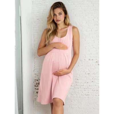 Kojící noční košile Sofia Dust Pink – Zboží Dáma