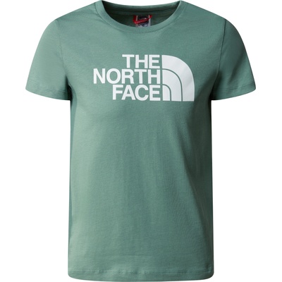 The North Face Детска тениска b s/s easy tee dark sage - xl (nf0a82ghi0f)