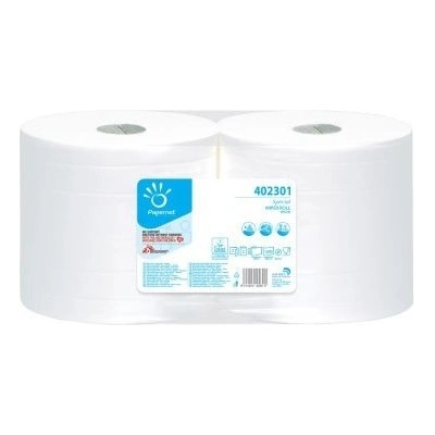 Papernet 402301 2vrstvá 2 302 m-2 1000 útržkov celulóza 2 rolky balenie