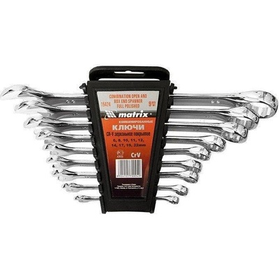 MTX Комплект ключове 6-22 mm звездогаечни, 9 бр. , полирани MTX (154249)