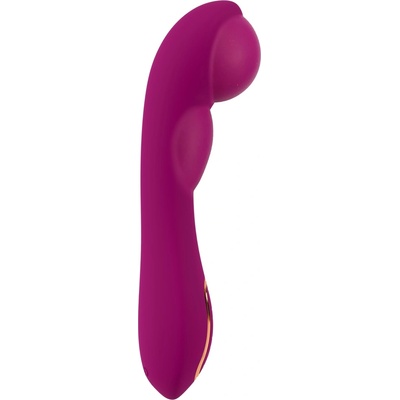 Javida Inflatable Vibrator with Two Inflatable Areas Purple