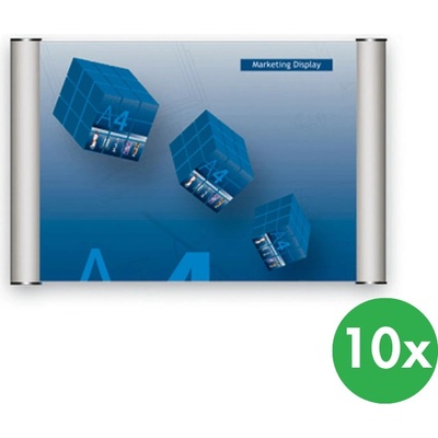 Jmenovky na dveře na klip, pro formát 50 x 148 mm, 10 ks