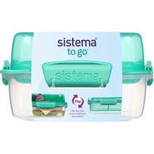 Sistema TO GO Krabička na oběd Flip and Nest 1,24 l mátová