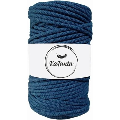 Bavlnená šnúra KaFanta 5 mm - petrol