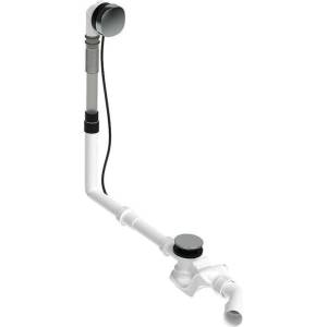 Duravit - Комплект за отводняване и прелив на вана, кабел „Боуден, хром 792216000001000 (792216000001000)