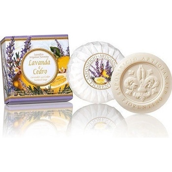 SA Fiorentino prírodné tuhé mydlo levanduľa a céder 100 g