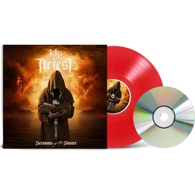 KKS PRIEST - Sermons Of The Sinner Red Vinyl LP