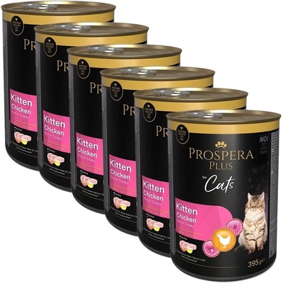 Prospera Plus Kitten Chicken & Turkey 6 x 395 g
