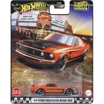 Mattel Hot Wheels Premium Boulevard 69 Ford Mustang Boss 302