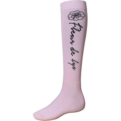 Fleur de lys Epic Podkolienky ružová čierna