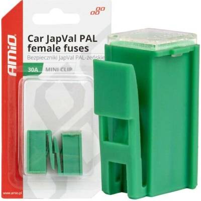 Pojistka JAPVAL PAL samice 30A AMIO-03413