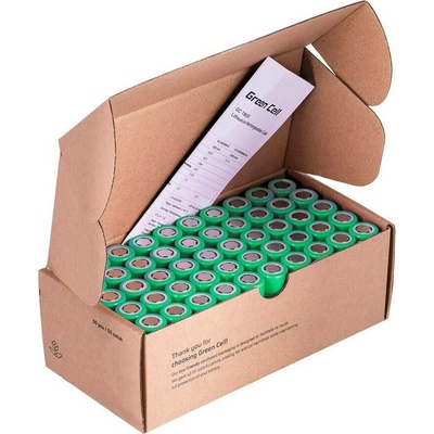Green Cell 18650 Li-Ion INR1865029E 3,7V 2900 mAh 50 ks