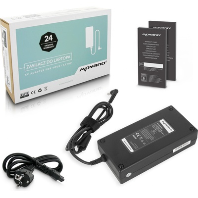 Movano Зарядно за лаптопи Asus, 230W / 19, 5V / 11, 8A / 6, 0mm x 3, 7mm (ZZ/AS195118D)