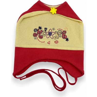 Paola dívčí jarní čepice Žlutá