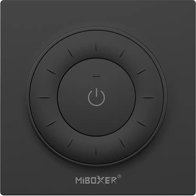 MiBoxer K3-B nástěnný dálkový ovladač LED mono+CCT 1-zónový 2.4GHz černý
