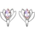 Silenti Jewelry Сребърни обеци "Лотос