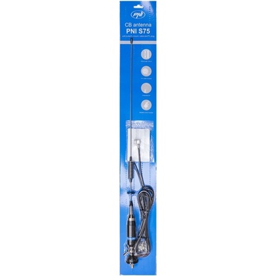 Антена cb pni s75 пеперуда, монтиране с кабел и pl конектор (pni-s75cab)