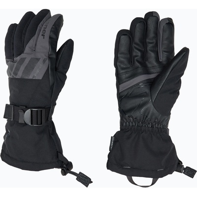 ZIENER Мъжки скиорски ръкавици ZIENER Ghalion Aquashield alpine black/magnet