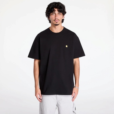 Carhartt WIP Chase t-shirt black Gold