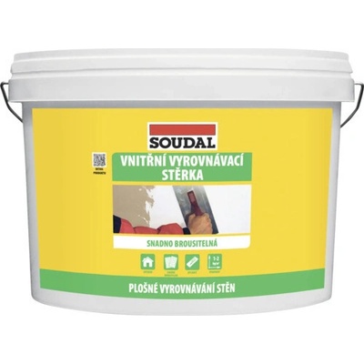 Soudal Vnitřní vyrovnávací stěrka 7 kg