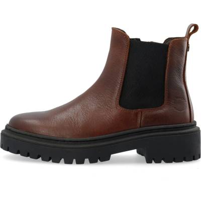 Ca'Shott Дамски ежедневни боти Ca'shott Women's Caslea Chelsea Boot with Zip Casual boots - Coffee - размер 39 (EU) (126-0298-0114)