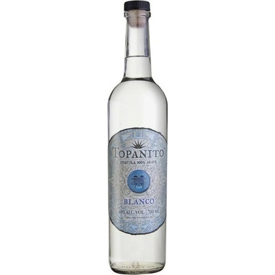 Topanito Blanco 100% Agave Tequila 40% 0,7 l (čistá fľaša)