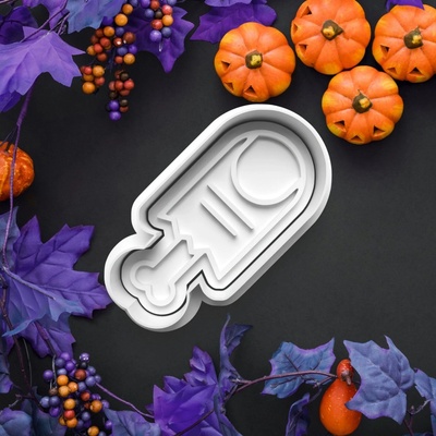 Halloween - Vykrajovátko s pečiatkou