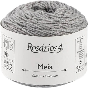 Rosários 4 Meia 09 Medium Grey Плетива прежда (7081600901)