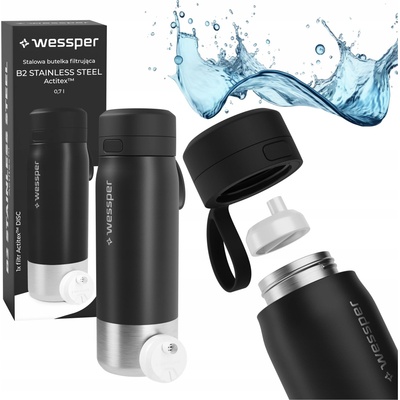 Wessper B2 Stainless Steel Actitex 0,7 l černá