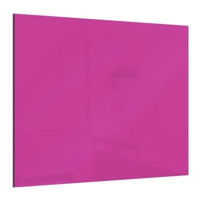 Allboards Magnetická skleněná tabule Mademoiselle Fuchsia 60 x 40 cm